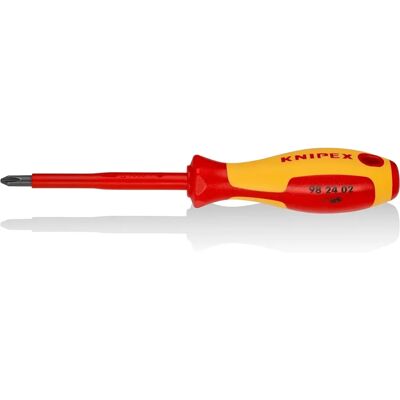 Knipex Kompakt Phillips VDE Skruvmejsel - Skruvmejsel, Isolerad, 100mm - Skruvmejsel Knipex Kompakt Phillips VDE Skruvmejsel - Skruvmejsel, Isolerad, 100mm - Skruvmejsel