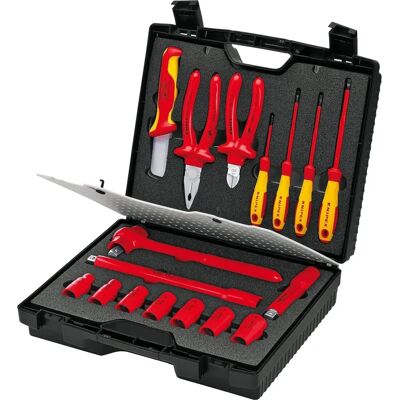 Knipex Modell 98 99 11 Kompaktkoffer - Elektriker Werkzeugsatz Knipex Modell 98 99 11 Kompaktkoffer - Elektriker Werkzeugsatz