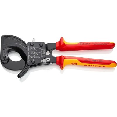 Knipex 95 36 250 VDE Kabelschneider - Isoliert, 250mm Knipex 95 36 250 VDE Kabelschneider - Isoliert, 250mm