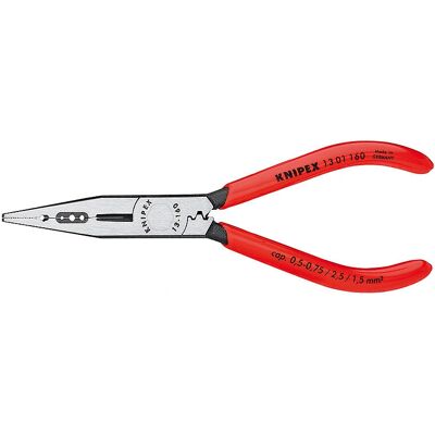 Knipex 13 01 160 electricians' pliers - Slim, Versatile for Wiring Knipex 13 01 160 electricians' pliers - Slim, Versatile for Wiring