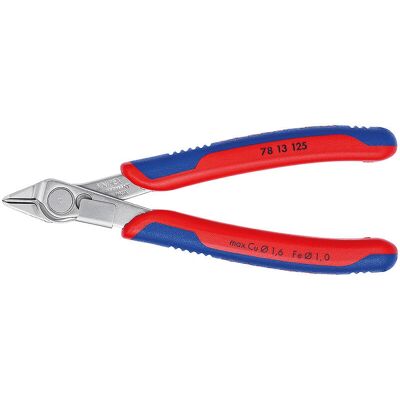 Knipex 78 13 125 Rostfritt stål diagonaltång - Precisionsverktyg för elektronik Knipex 78 13 125 Rostfritt stål diagonaltång - Precisionsverktyg för elektronik
