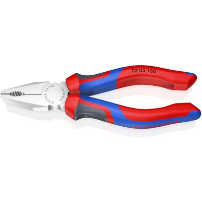 Knipex 03 05 160 Combination Pliers - Multi-Component Grips - 160mm - Combination Pliers Knipex 03 05 160 Combination Pliers - Multi-Component Grips - 160mm - Combination Pliers