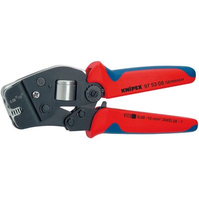 Knipex 97 53 08 Itse-säätyvät crimpingpihdit - Crimpityökalu Knipex 97 53 08 Itse-säätyvät crimpingpihdit - Crimpityökalu