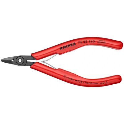 Knipex 75 52 125 Seitenschneider - Elektronik, Präzision, Schmaler Kopf Knipex 75 52 125 Seitenschneider - Elektronik, Präzision, Schmaler Kopf
