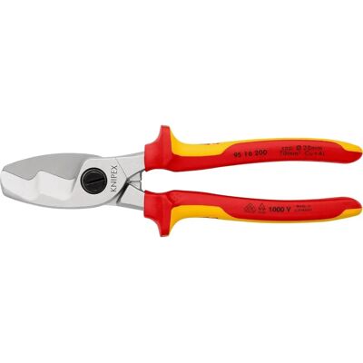 Knipex Model 95 16 200 SB Chromen VDE Kabelkniptang - Kabelkniptang Knipex Model 95 16 200 SB Chromen VDE Kabelkniptang - Kabelkniptang