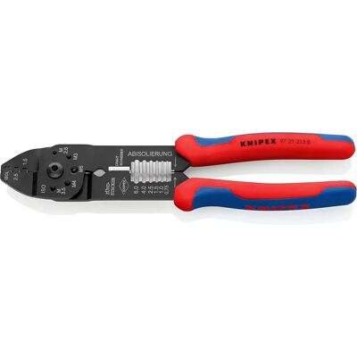 Alicates de crimpagem Knipex escurecidos - 215mm - Alicates Alicates de crimpagem Knipex escurecidos - 215mm - Alicates