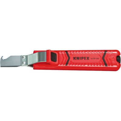 Knipex 16 20 165 SB Kabelavlägsnare - Röd - Kompakt Verktyg Knipex 16 20 165 SB Kabelavlägsnare - Röd - Kompakt Verktyg