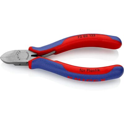 Knipex 72 02 125 Diagonaal kniptang - Voor plastics Knipex 72 02 125 Diagonaal kniptang - Voor plastics