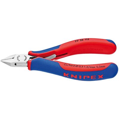 Knipex 77 32 115 Pontossági diagonális fogók - Elektronika Knipex 77 32 115 Pontossági diagonális fogók - Elektronika