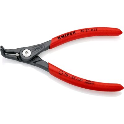 Knipex 49 21 A11 SB Precision Circlip Pliers External 90° Bent Tip 10-25mm - Precision Circlip Pliers Knipex 49 21 A11 SB Precision Circlip Pliers External 90° Bent Tip 10-25mm - Precision Circlip Pliers