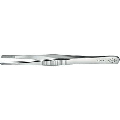 Pinzette di precisione Knipex 92 64 43 - Piatt, Smussate, 120mm - Pinzette Pinzette di precisione Knipex 92 64 43 - Piatt, Smussate, 120mm - Pinzette