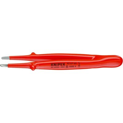 Knipex 92 67 63 Precision Tweezers - Insulated, 145mm Knipex 92 67 63 Precision Tweezers - Insulated, 145mm
