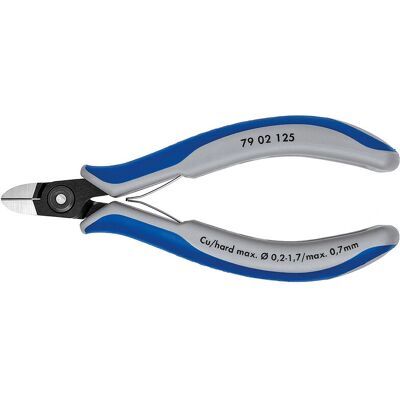 Knipex 79 02 125 Precisie Elektronische Zijschaar - Diagonale Tangen Knipex 79 02 125 Precisie Elektronische Zijschaar - Diagonale Tangen