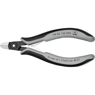 Knipex Precisie ESD-zijdekniptang voor elektronica Knipex Precisie ESD-zijdekniptang voor elektronica