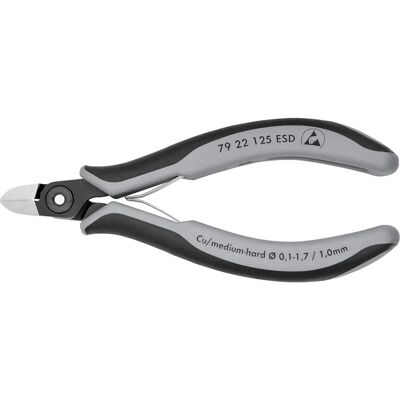 Knipex Precisie Elektronische Zijkniptang - 125mm Knipex Precisie Elektronische Zijkniptang - 125mm