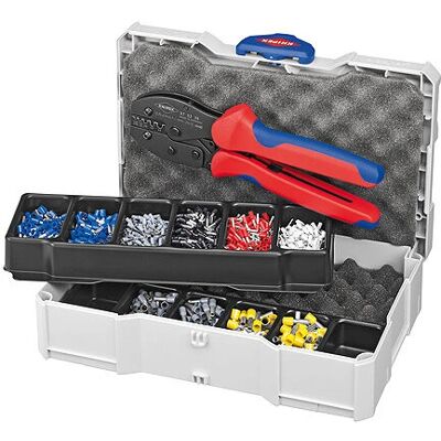 Knipex 97 90 23 Kabelcrimpzange - Sortiments für Endhülsen Knipex 97 90 23 Kabelcrimpzange - Sortiments für Endhülsen