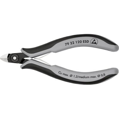 Knipex Chrom Seitenschneider - Präzisions-Elektronik-Schneider - 120mm Knipex Chrom Seitenschneider - Präzisions-Elektronik-Schneider - 120mm