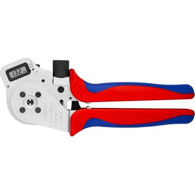 Knipex 97 52 65 DG Viernokkenpers - Hoge precisie voor gedraaide contacten Knipex 97 52 65 DG Viernokkenpers - Hoge precisie voor gedraaide contacten