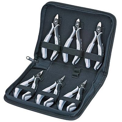 Knipex 00 20 16 P ESD Diagonale kniptangen - Tangen set Knipex 00 20 16 P ESD Diagonale kniptangen - Tangen set