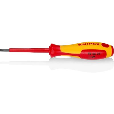 Knipex 98 26 25 VDE Torx Screwdriver TX 25 - 80mm Knipex 98 26 25 VDE Torx Screwdriver TX 25 - 80mm