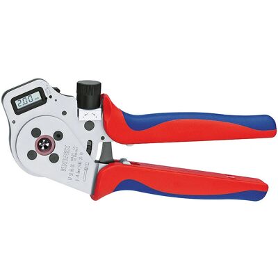 Knipex Modello 975265DGA Pinza a Crimpare - Digitale, Regolabile, Alta Qualità Knipex Modello 975265DGA Pinza a Crimpare - Digitale, Regolabile, Alta Qualità