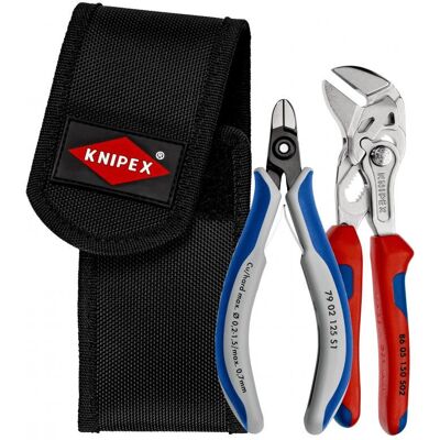 Knipex 00 19 72 V01 Ensemble d'outils mécaniques - Coupeurs de précision, Tête incurvée, 2 outils - Publicité Knipex 00 19 72 V01 Ensemble d'outils mécaniques - Coupeurs de précision, Tête incurvée, 2 outils - Publicité