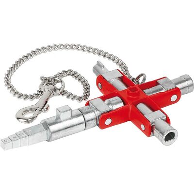 Knipex 00 11 06 V01 Universal Key - Construction Knipex 00 11 06 V01 Universal Key - Construction