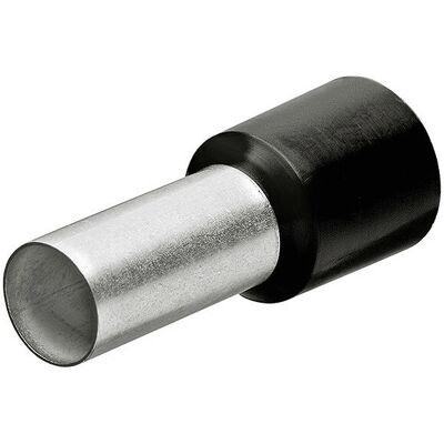 Knipex 97 99 333 Aderendhülse mit Kragen - Schwarz - 1,5mm² Knipex 97 99 333 Aderendhülse mit Kragen - Schwarz - 1,5mm²