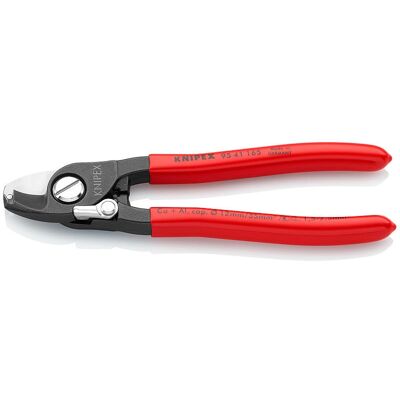 Knipex 95 41 165 Kabelskæresaks - Rød - Klippe- & afisoleringværktøj Knipex 95 41 165 Kabelskæresaks - Rød - Klippe- & afisoleringværktøj
