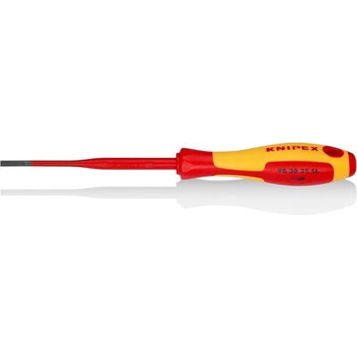 Knipex VDE Fladskruetrækker - 3,5 x 100mm Knipex VDE Fladskruetrækker - 3,5 x 100mm
