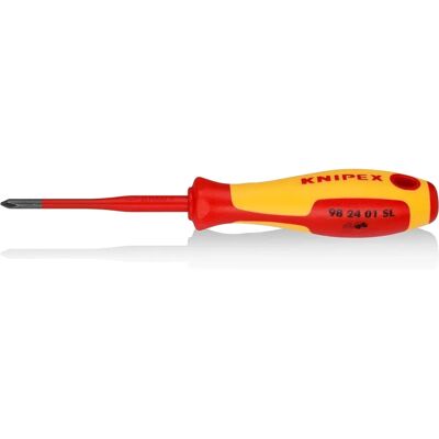 Knipex 98 24 01 SL VDE Phillips Screwdriver - Slim Knipex 98 24 01 SL VDE Phillips Screwdriver - Slim