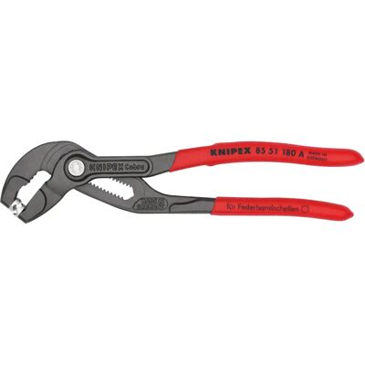 Pinze morsetti tubo Knipex 85 51 180 A SB - Morsetto tubo Pinze morsetti tubo Knipex 85 51 180 A SB - Morsetto tubo