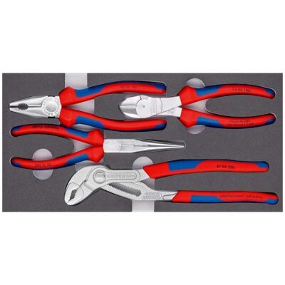 KNIPEX Set of pliers - Universal, Needle Nose, Diagonal Cutters - Pliers Set KNIPEX Set of pliers - Universal, Needle Nose, Diagonal Cutters - Pliers Set