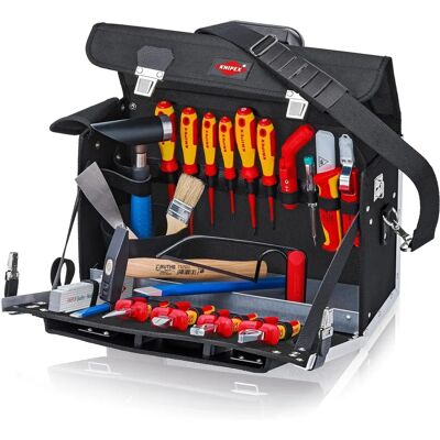 Knipex Kompakte Werkzeugkoffer - 23-Teile Elektriker-Set - VDE-geprüft Knipex Kompakte Werkzeugkoffer - 23-Teile Elektriker-Set - VDE-geprüft