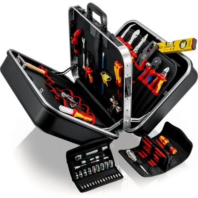 Knipex Big Twin Elektrik Werkzeugkoffer - 63 Stück Knipex Big Twin Elektrik Werkzeugkoffer - 63 Stück