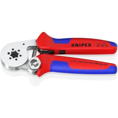 Knipex - Cesoie crimpanti auto-regolabili per ferrules di filo - 975514 Knipex - Cesoie crimpanti auto-regolabili per ferrules di filo - 975514