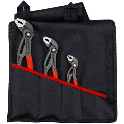 Knipex 00 19 55 S9 Tang - High-tech Hydraulische Auto-Lock 3-delig Set Knipex 00 19 55 S9 Tang - High-tech Hydraulische Auto-Lock 3-delig Set