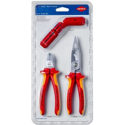 Zestaw narzędzi elektrycznych Knipex 00 31 30 BK V01 - Mechanik Zestaw narzędzi elektrycznych Knipex 00 31 30 BK V01 - Mechanik