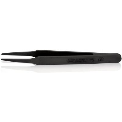Knipex 92 09 01 ESD Tweezers - Plastic, 115mm, Dissipative Knipex 92 09 01 ESD Tweezers - Plastic, 115mm, Dissipative