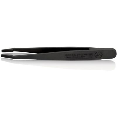 Knipex 92 09 04 ESD Kunststoffpinzette - Leitfähig, Leicht Knipex 92 09 04 ESD Kunststoffpinzette - Leitfähig, Leicht