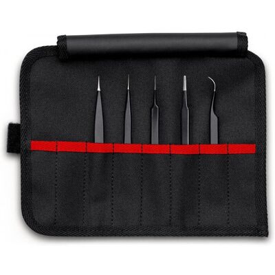 Knipex Mod 92 00 01 - Precisie pincetenset ESD Knipex Mod 92 00 01 - Precisie pincetenset ESD