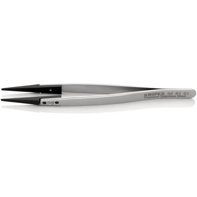 Knipex 92 81 01 Edelstahl Pinzette - Präzision Knipex 92 81 01 Edelstahl Pinzette - Präzision
