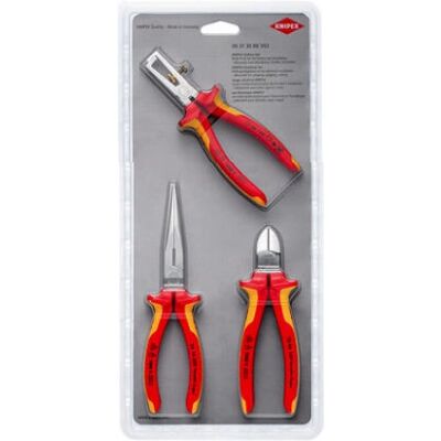 Knipex 00 31 30 BK V03 Pincet set Knipex 00 31 30 BK V03 Pincet set
