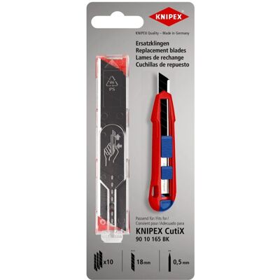 Knipex 90 10 165 E02 Ricambio coltello multiutensile in acciaio inossidabile Knipex 90 10 165 E02 Ricambio coltello multiutensile in acciaio inossidabile