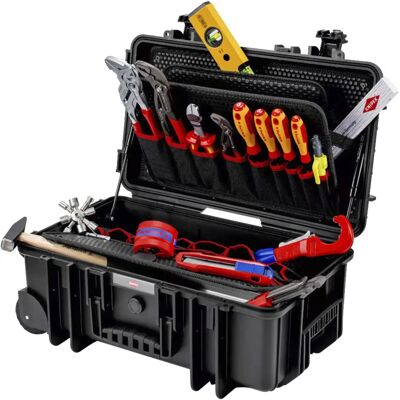 Knipex Model 00 21 33 S Værktøjskuffert - Slidstærk, Vandtæt, Letvægtig Knipex Model 00 21 33 S Værktøjskuffert - Slidstærk, Vandtæt, Letvægtig