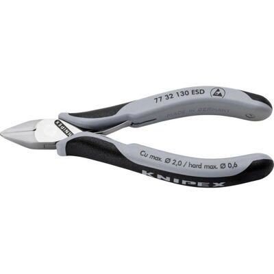 Knipex Modell 77 32 130 ESD - Elektronik-Seitenschneider Knipex Modell 77 32 130 ESD - Elektronik-Seitenschneider