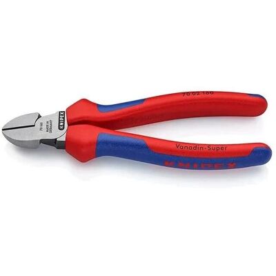 Knipex Seitenschneider - 160mm Chrom-Vanadium Stahl - Schwarz Knipex Seitenschneider - 160mm Chrom-Vanadium Stahl - Schwarz