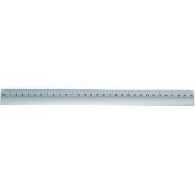 Wedo Modell 525331 Aluminium Lineal - 300 mm, Silber Wedo Modell 525331 Aluminium Lineal - 300 mm, Silber