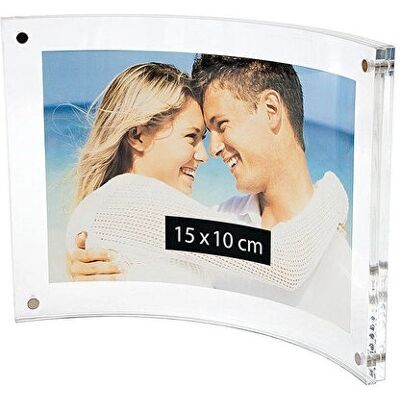 Cadre photo en acrylique Wedo 601516 - Transparent - Publicité Cadre photo en acrylique Wedo 601516 - Transparent - Publicité