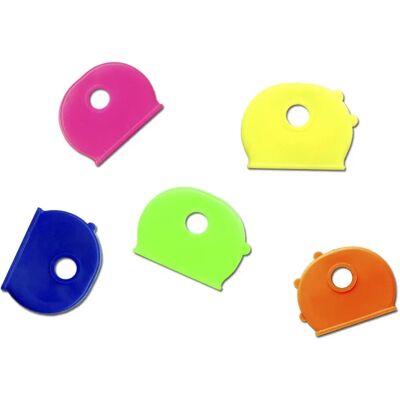 WEDO Capuchons de clés - 100 pièces - Multicolores - Accessoires - Publicité WEDO Capuchons de clés - 100 pièces - Multicolores - Accessoires - Publicité